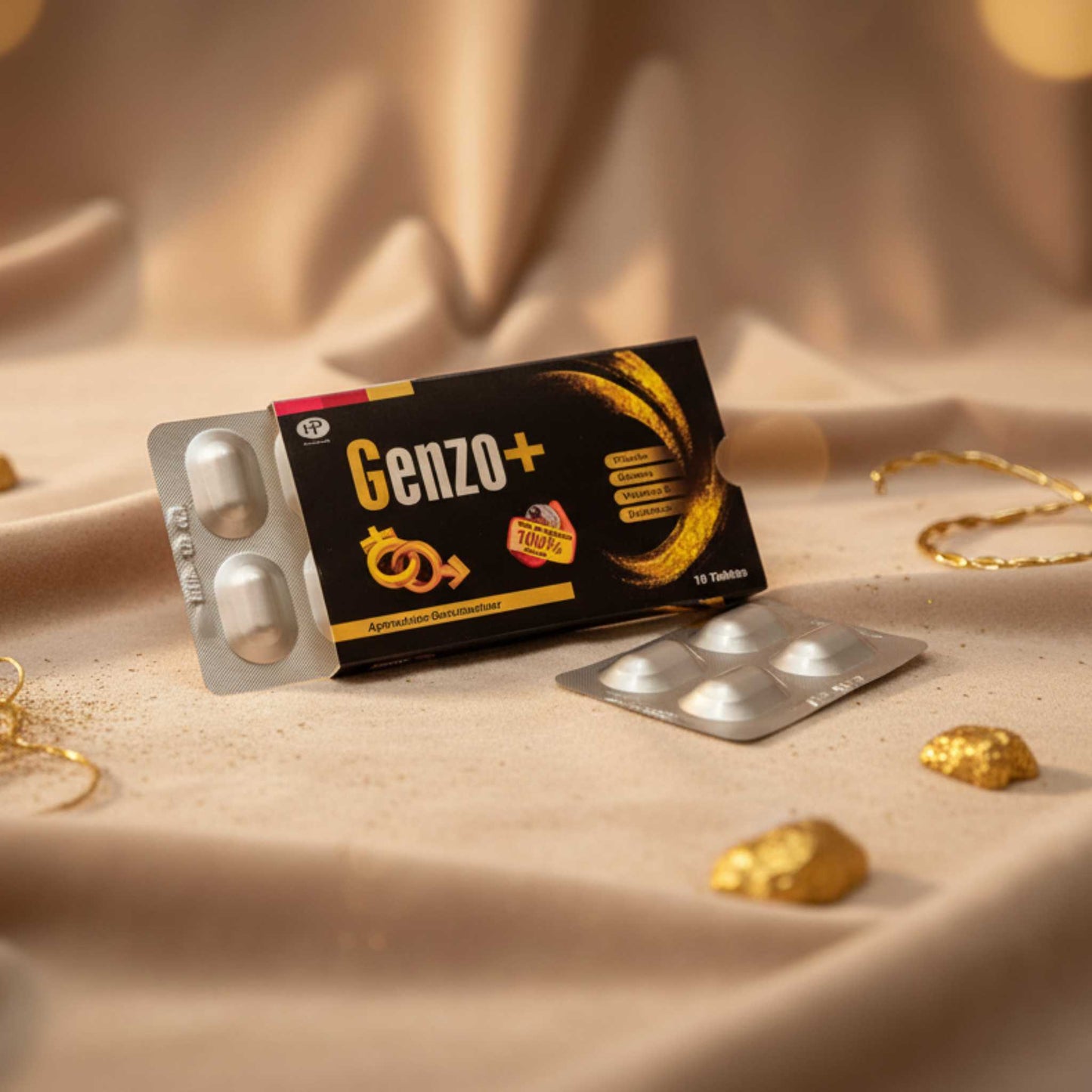 Pure Vante Genzo+ supports strength, vitality, and active male performance.