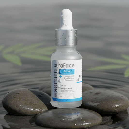 Pure Vante Silicylic Acid Serum for acne control, blackhead removal, and pore cleansing.