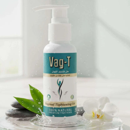 Royal purple cinematic scene showing Vag-T Gel and box in modern luxury composition.