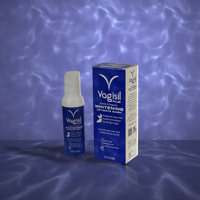 Vagisil Plus Whitening Intimate Wash 120ml with box