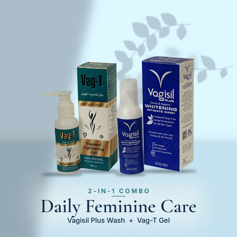 Feminine Care Duo - Vagisil Plus Wash and Vag-T Gel combo