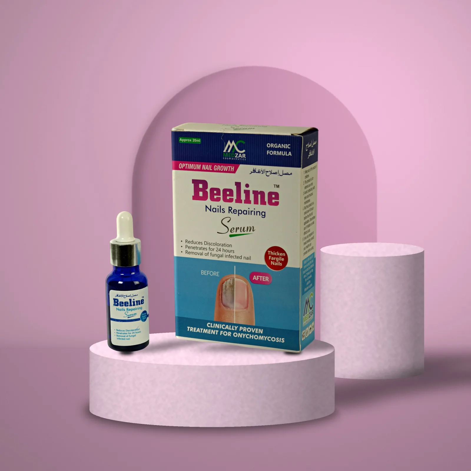 Beeline Nails Repairing Serum 20ml with box