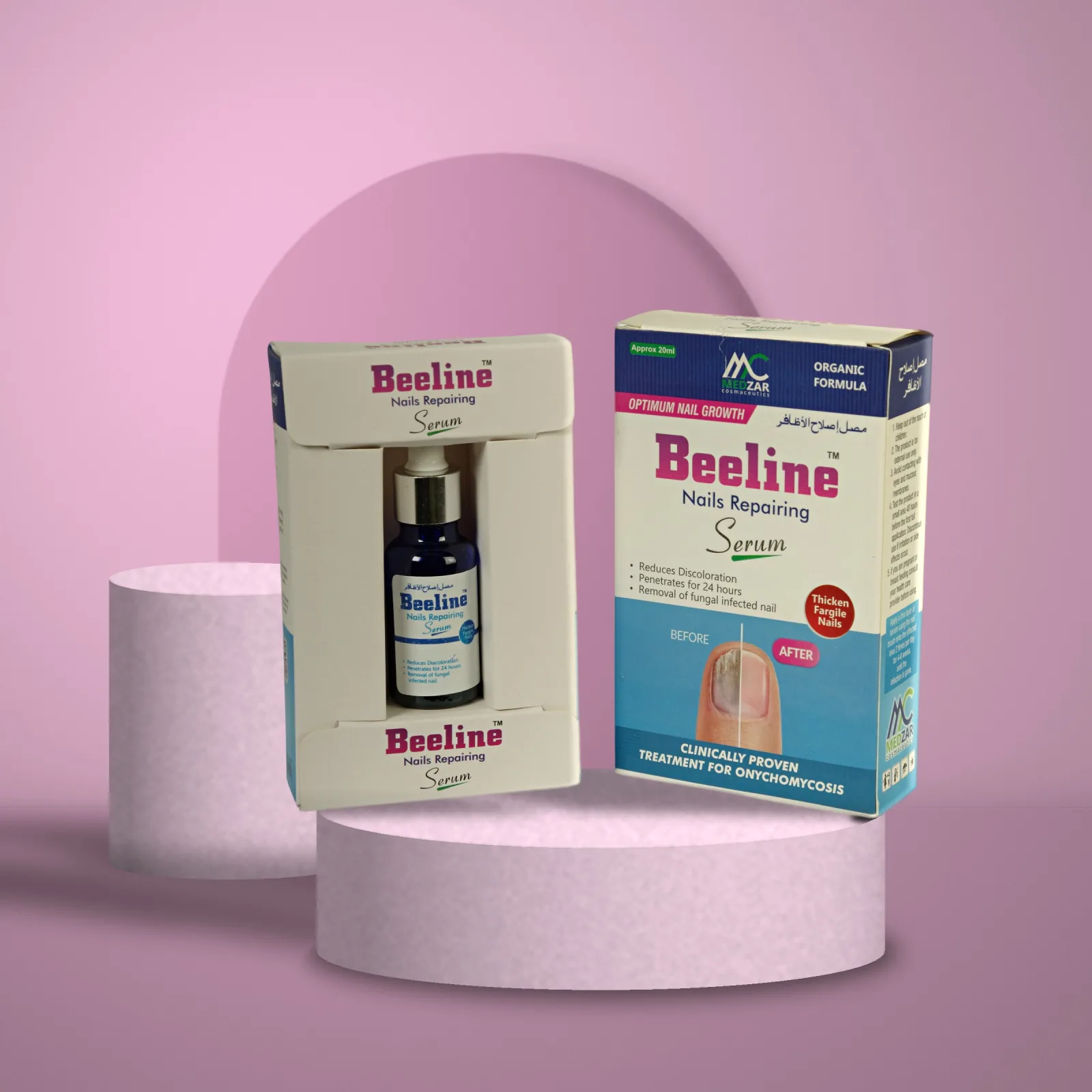 Beeline Nails Repairing Serum 20ml with box - view 2